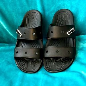 Black Crocs Sandles